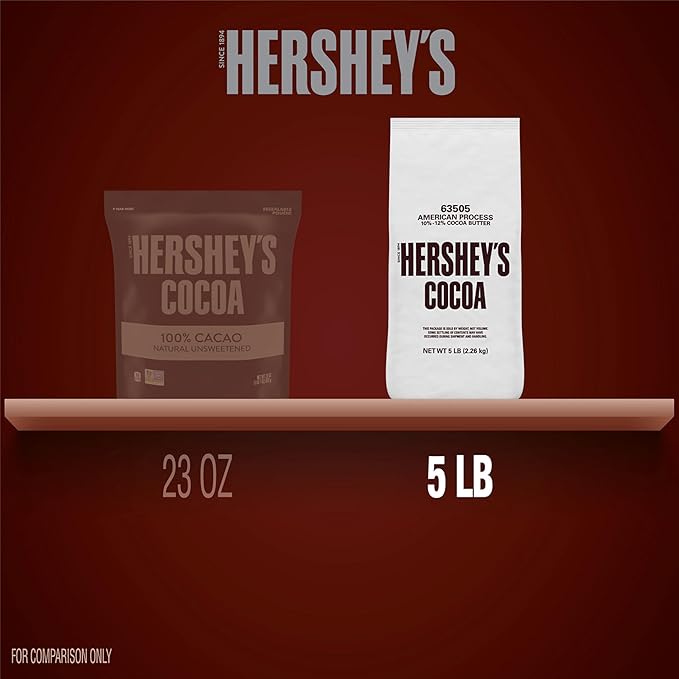 HERSHEY'S Cocoa Powder Bulk Bag, 5 lb