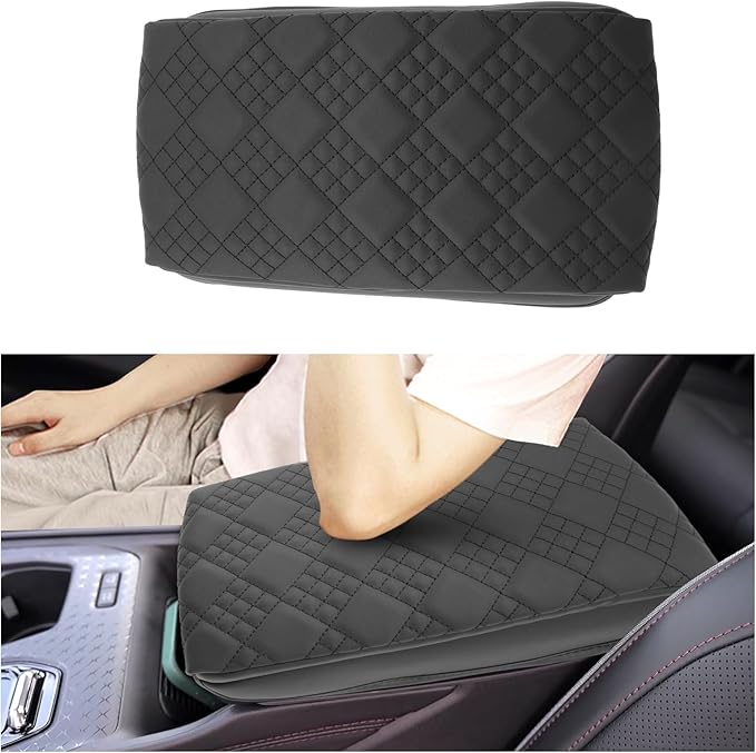 SXCY for 2025 Jeep Wagoneer S Armrest Cover Pad for 2025 Jeep Wagoneer S Accessories 2025 Wagoneer S Center Console Cover 2025 Wagoneer S Middle Console Cover Cushion