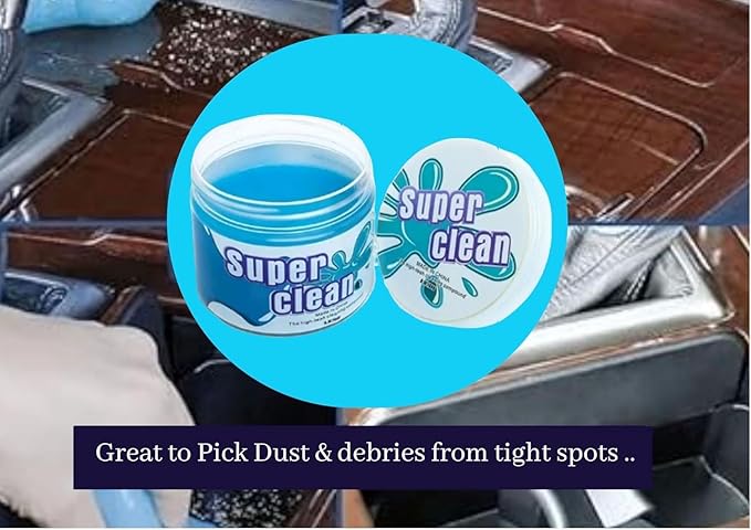 Car Cleaning Gel Universal Detailing Kit Automotive Dust Car Crevice Cleaner Slime Auto Air Vent Interior Detail Removal for Car Putty Cleaning Keyboard Cleaner Car Accessories