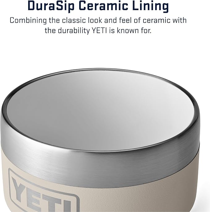YETI Rambler 4 oz Stackable Cup, Stainless Steel, Vacuum Insulated Espresso/Coffee Cup, 2 Pack