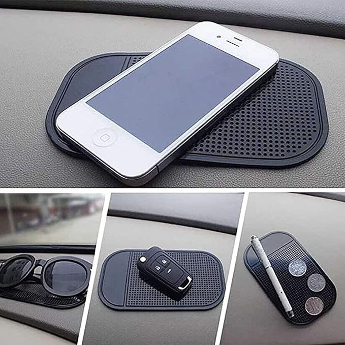 BeeSpring New Powerful Car Silica Gel Magic Sticky Pad Anti-Slip Non Slip Mat for Phone