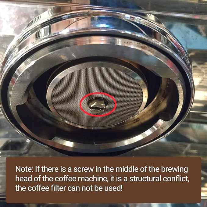 NOTSEK 51mm Puck Screen, Espresso Puck Screen for 51mm Portafilter with Acrylic Storage Box, Resuable 1.7mm Thick 150μm, 316L Stainless Steel, Coffee Filter Screen Mesh for Espresso Machine