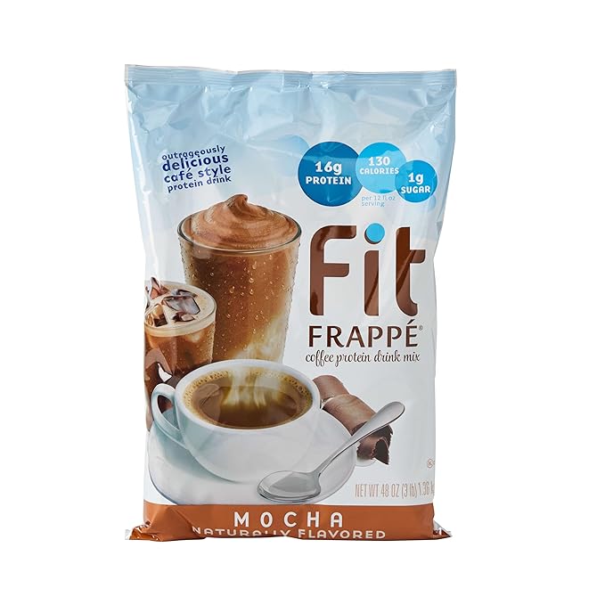 Big Train Fit FrappeMocha Protein Beverage Mix, 3 Pound (Pack of 1)