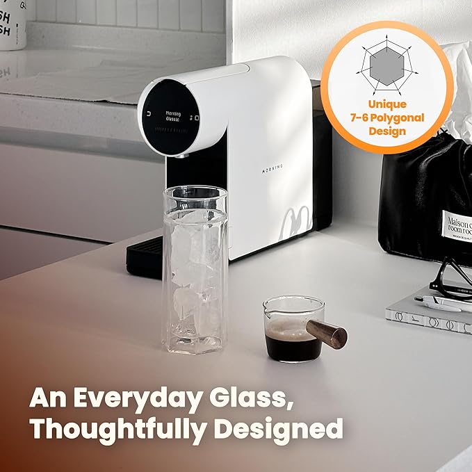 Kide Glass, Crystal Clear, 420ml Capacity, Double Wall