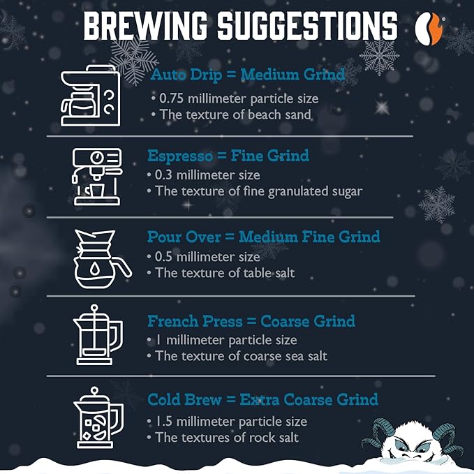 Fresh Roasted Coffee, Organic Dark & Bold Frostbite Cold Brew | USDA Organic, Kosher | Dark Roast | 12 oz Coarse Ground