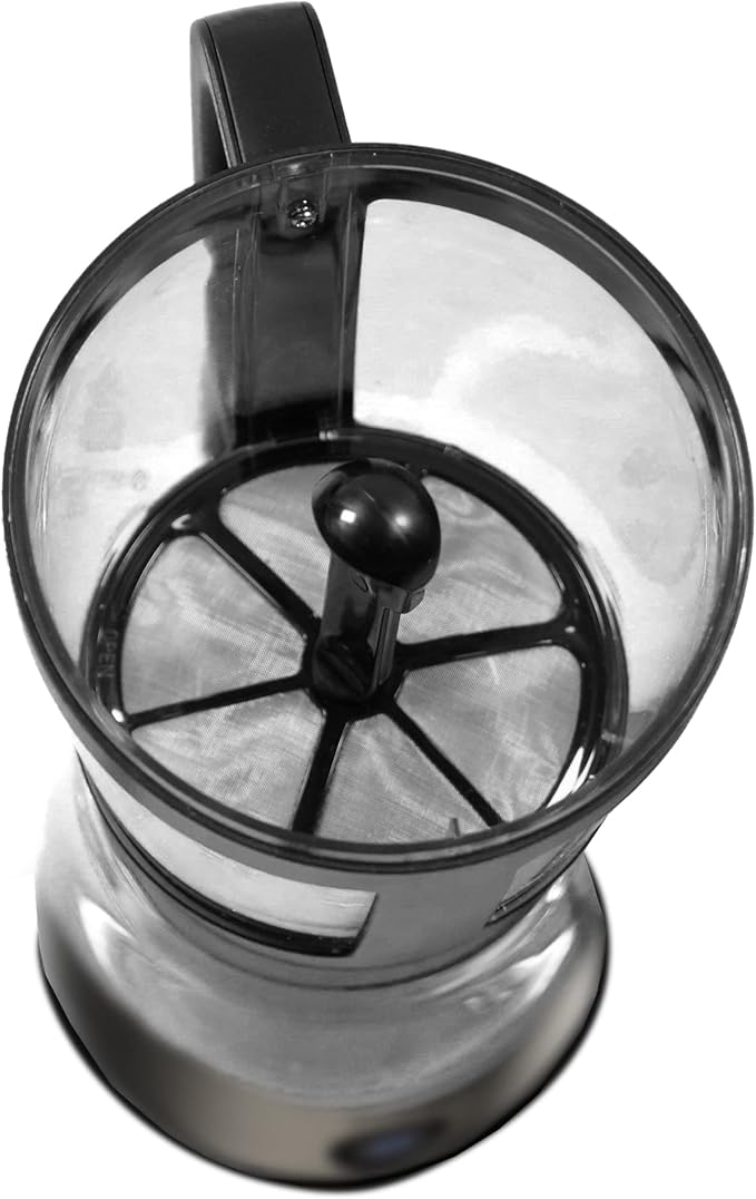 SOLAC SIPHON BREWER 3-in-1 Vacuum Coffee Maker, Tea Brewer & Water Boiler, Brushed Stainless Steel and Black, 30 oz