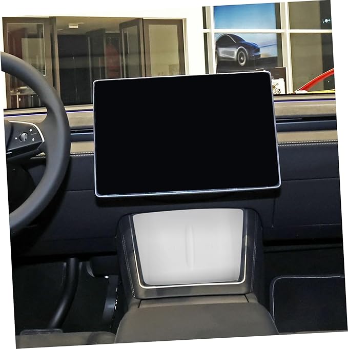 POPETPOP Center Console Silicone Charging Mat Cordless Charging Pad for Non- Silicone Material Auto Accessories for Interior