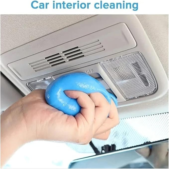 Car Cleaning Gel - Mud for Interior & Keyboard Removal | Upgrade Cleaning Gel for Cars & Electronics(I)