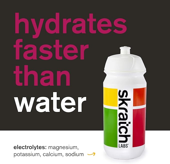 Skratch Labs Hydration Sports Drink Mix Packets – Real‑Fruit Electrolyte Powder for Fast Hydration & Endurance | Passion Fruit Orange Guava | 20 Pack | Vegan, Non‑GMO, Clean Ingredients