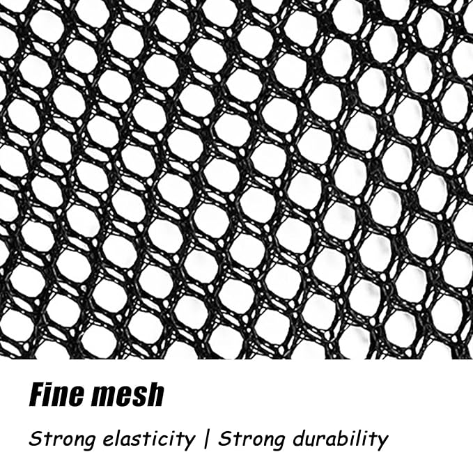 Overhead Car Organizer, Compatible with Chevrolet Silverado Pickup Truck 2019-2025 Car Roof Storage Net Universal Car Ceiling Storage for Camping Storage Bag,Black-Large