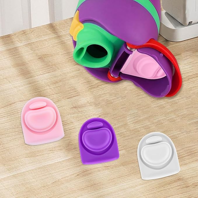 3pcs Replacement Silicone Stopper Seal Compatible with Owala FreeSip 24oz 32oz,Water Bottle Lid Cap Rubber Seal Parts for Owala 16/19/24/32/40oz Spout Gasket Mouthpiece Piece Accessories B3S8