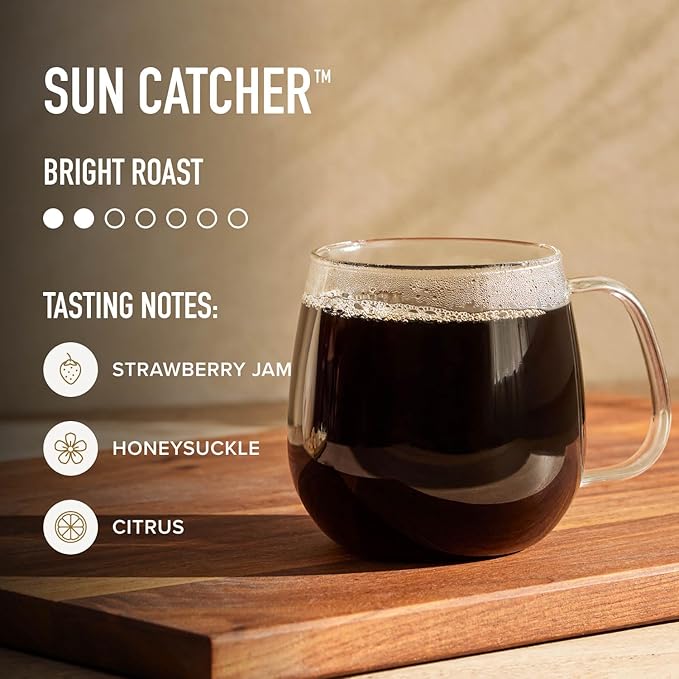 Peet's Coffee, Light Roast Ground Coffee, 100% Arabica Coffee - Sun Catcher Blend 10.5 Ounce Bag