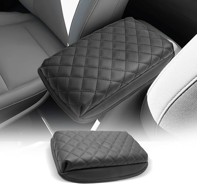 CDEFG for 2024-2025 2026 Hyundai Kona Center Console Cover Armrest Cover for Kona (SE, SEL, SEL Convenience, N Line S, N Line, Limited) Accessories Console Arm Rest Protector