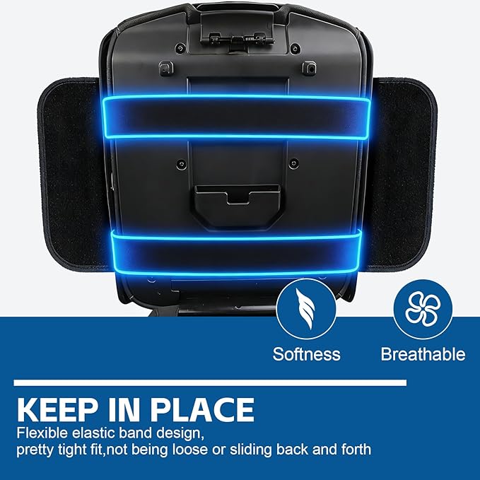Center Console Cover Fit with Silverado Sierra 2019-2025, Leather Arm Rest Armrest Cover for Car, Middle Console Cover Lid, Car Arm Rest Covers Cushion Pad, Car Black Accessories