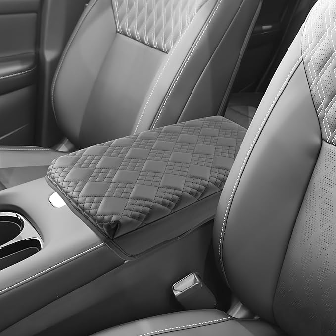 SHAOHAO for 2025 2026 Nissan Murano Center Console Cover for 2025 2026 Nissan Murano Accessories (SV/SL/Platinum) Armrest Cover Soft Comfy Cushion Pad Murano 2026 Thicken Middle Console Lid Protector