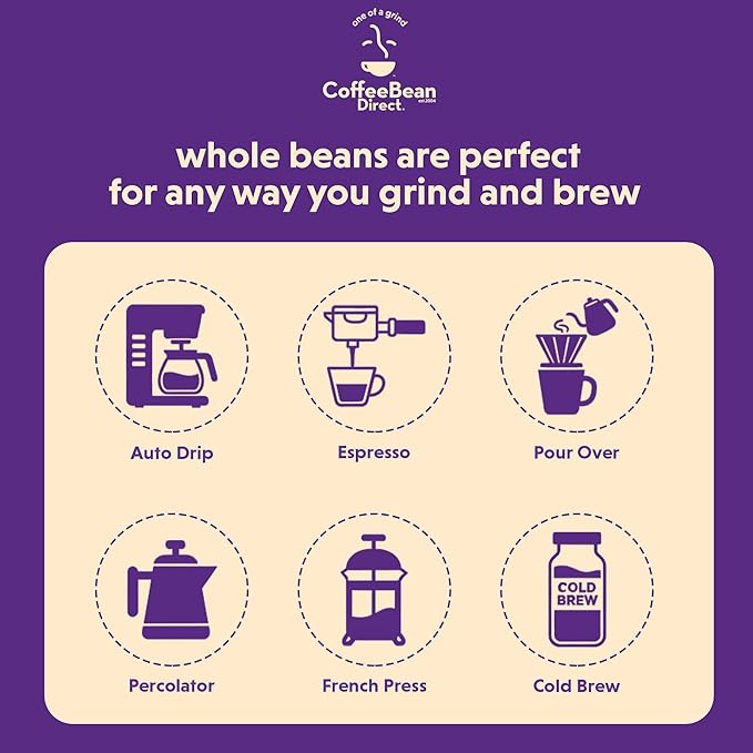 Coffee Bean Direct Zombie Cure Flavored, Whole Bean Coffee, 1 Pound Bag (Pack of 1)