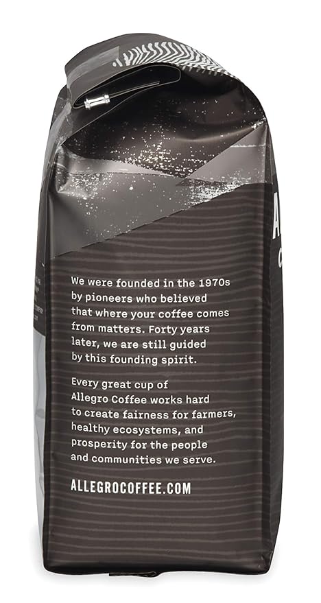 Allegro Coffee, Organic, Italian Roast, Whole Bean, 12 oz