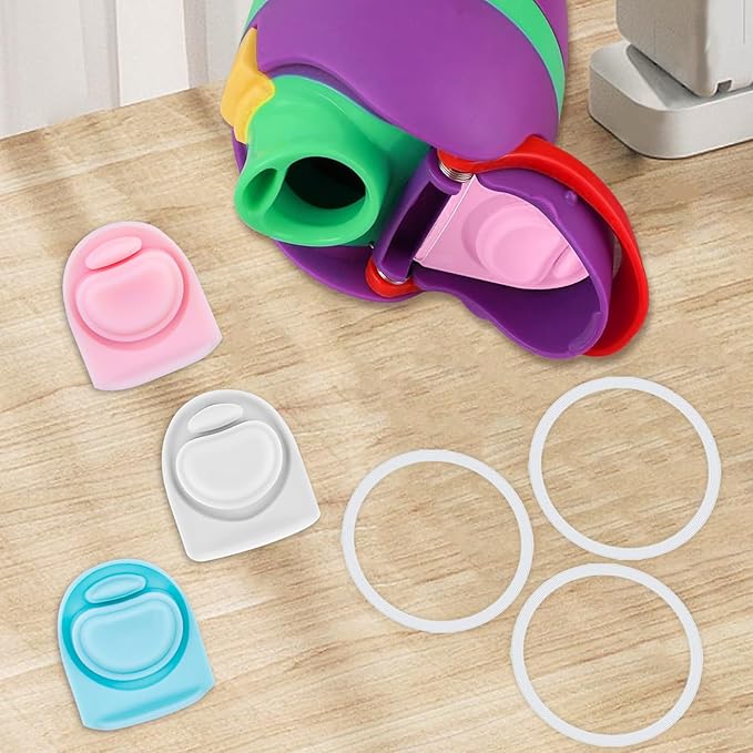 3 Sets Replacement Seal Gasket Stoppers for Owala Freesip Cap Mouth,Silicone O Sealing Ring Parts Water Bottle Top Lid Accessories for Owala Freesip 16/19/24/32/40oz 3p1-a05