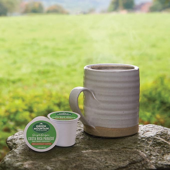 Green Mountain Coffee Roasters Costa Rica Paraiso Single-Serve K-Cup Pods, Medium Roast Coffee, 72 Count