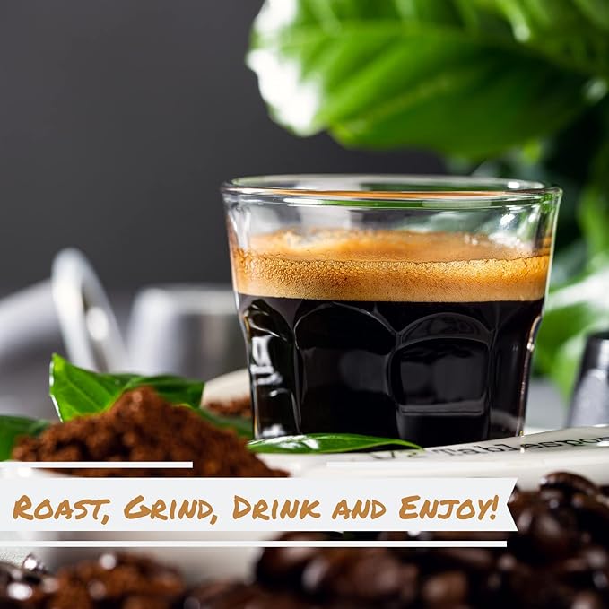 Gourmet Unroasted Decaf Green Coffee Beans by Its Delish, 1 lb Bulk - 100% Raw Arabica Whole Beans, Ready to Roast, Grind & Brew | Decaffeinated, Natural & Kosher