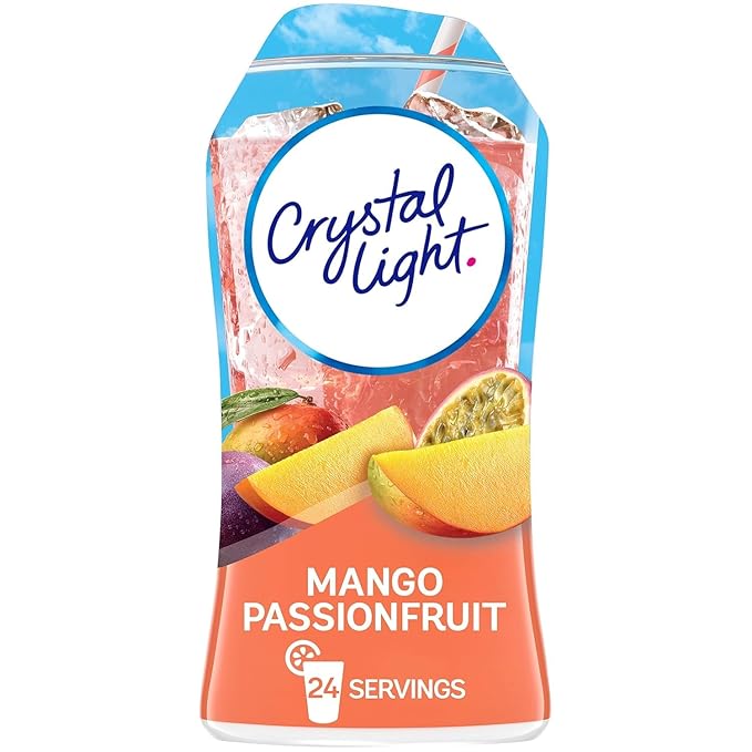 Crystal Light Liquid Drink Mix, Mango Passion Fruit, 12 Count (Pack of 12)