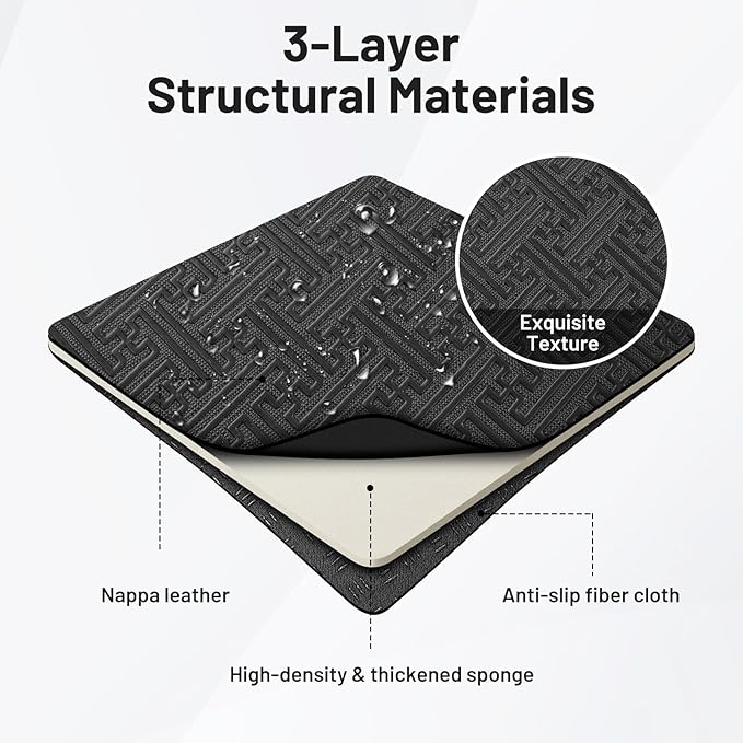 Autorder Center Console Cover for Toyota RAV4 2019-2025 Accessories Armrest Cushion with Multi-Purpose Storage Slot Leather Middle Console Cover RAV4 Armrest Cover Anti-Scratch