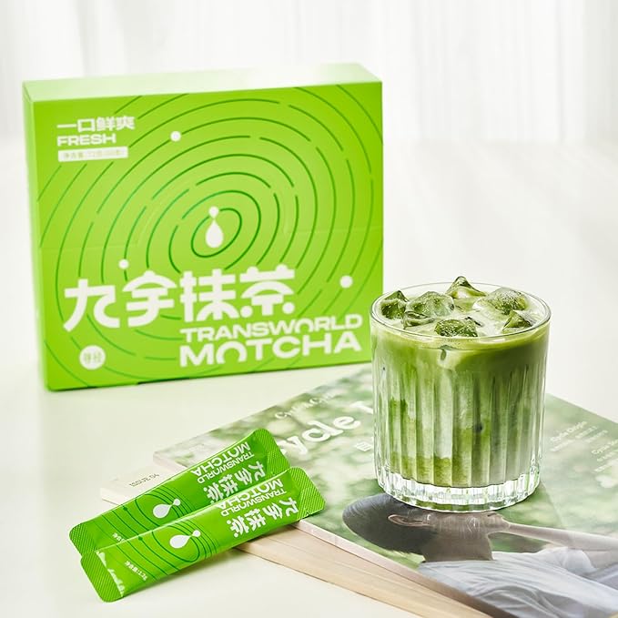 Authentic Ceremonial Matcha USDA Organic Premium Matcha Green Tea Powder for Drinking and Latte 100% Pure No Additives 21 sticks