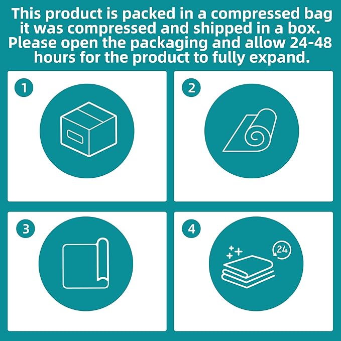 MABOZOO Height Adjustable Chair Cushions, 6 Inch Thick Office Chair Booster Seat Cushion to Raise Height, Extra Thick Seat Pad for Wheelchair, Home, Office, Car(17.7 * 15.7 * 6 Inch)