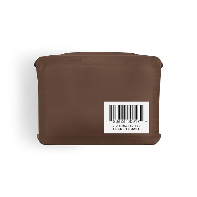 Stumptown Coffee Roasters, Dark Roast Organic Whole Bean Coffee, 100% Arabica Coffee - French Roast 12 Ounce Bag with Flavor Notes of Clove and Bittersweet Chocolate