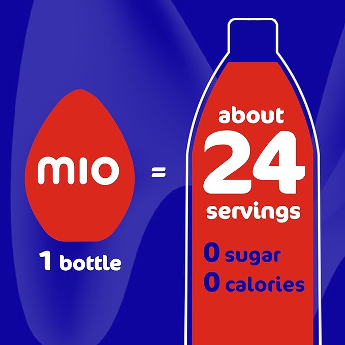 mio Energy Black Cherry Naturally Flavored with other natural flavor Liquid Water Enhancer, 3.24 fl oz Bottle