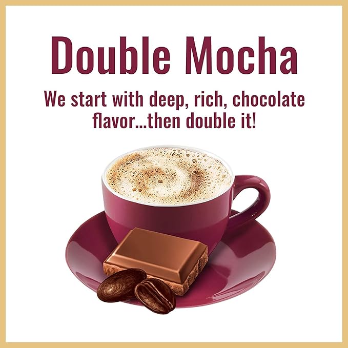 Hills Bros. Cappuccino Mix – Rich, Frothy Coffeehouse-Tasting Instant Drink Mix – Quick and Easy Preparation – Perfect for Hot & Iced Drinks & Creaming Coffee – Starter Variety Bundle, 3 Packs of 16oz