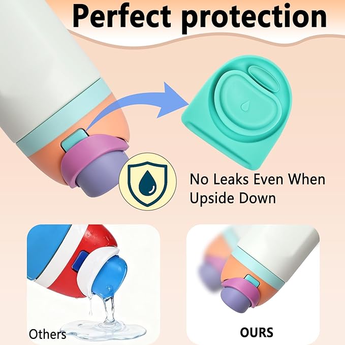 4PCS Replacement Silicone Rubber Seal for Owala FreeSip, Gasket Stopper Compatible with Owala Water Bottle Lid Parts 16/19/24/32/40oz, Leakproof, BPA-Free, Gasket Only