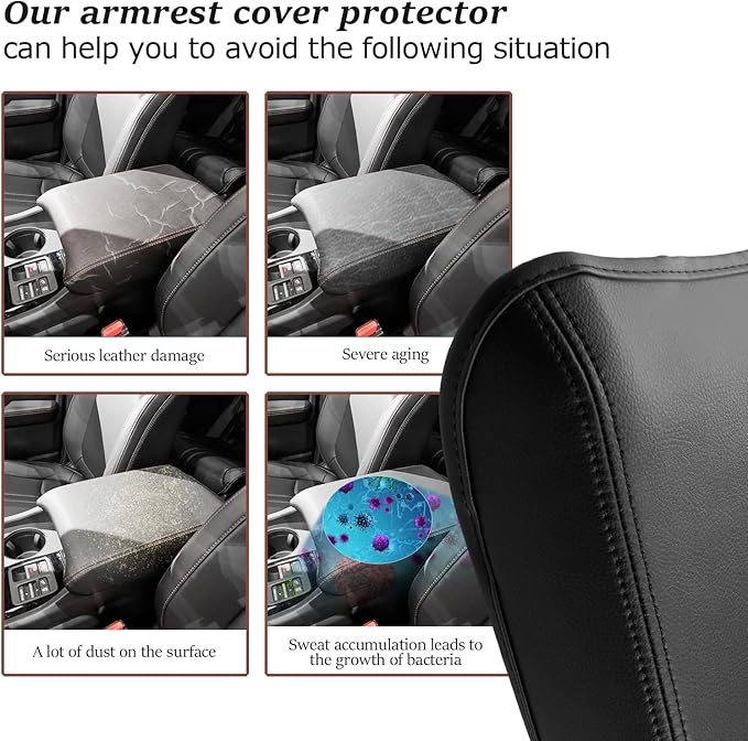SKTU for 2023 2024 2025 2026 Honda Pilot Armrest Cover for 2024 2025 2026 Honda Passport Center Console Cover 2023-2025 2026 Pilot Accessories 2025 2026 Passport Accessories Center Console Cushion