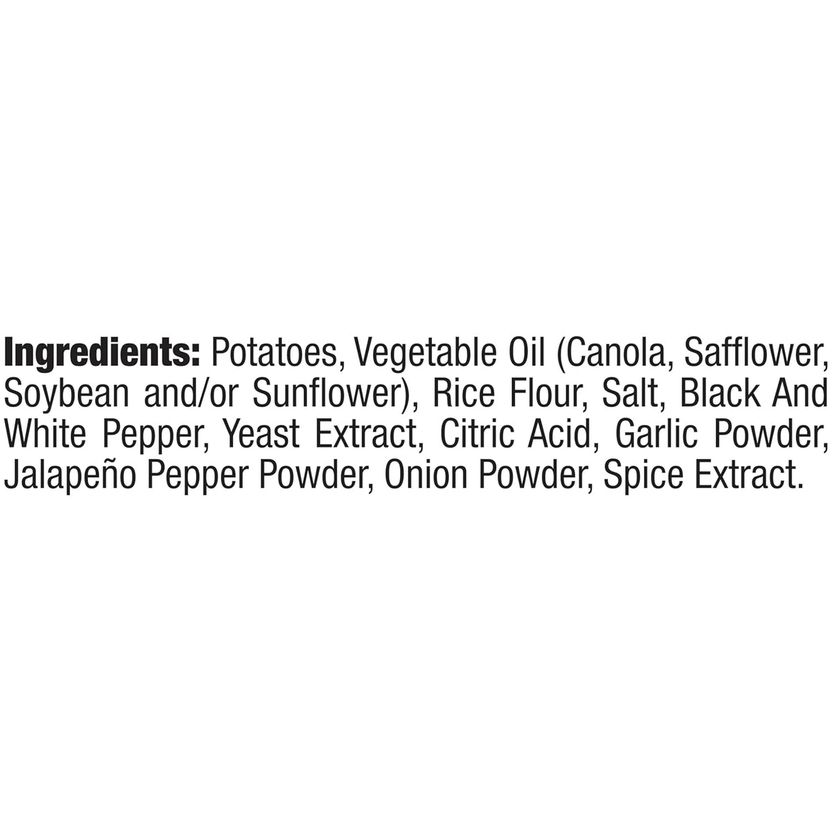 Kettle Brand Potato Chips, Krinkle Cut, Salt & Ground Pepper Kettle Chips, Party Size, 13 Oz