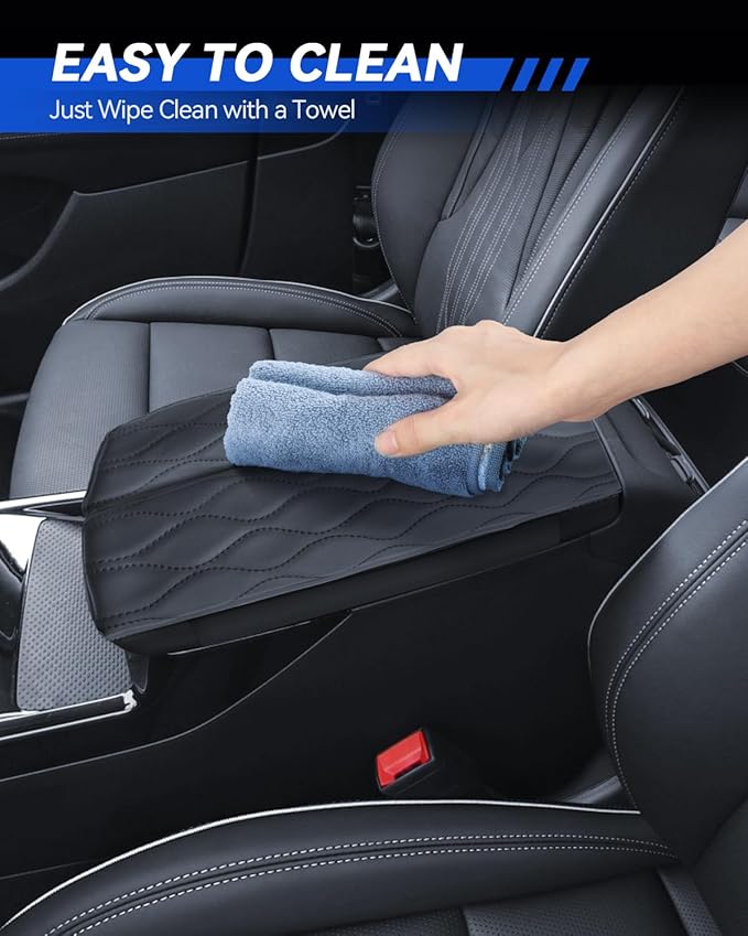 Armrest Cover for Buick Envision 2021-2025 2026 Accessories Center Console Middle Lid Pad Protector for Car Elbow Rest-Thickened