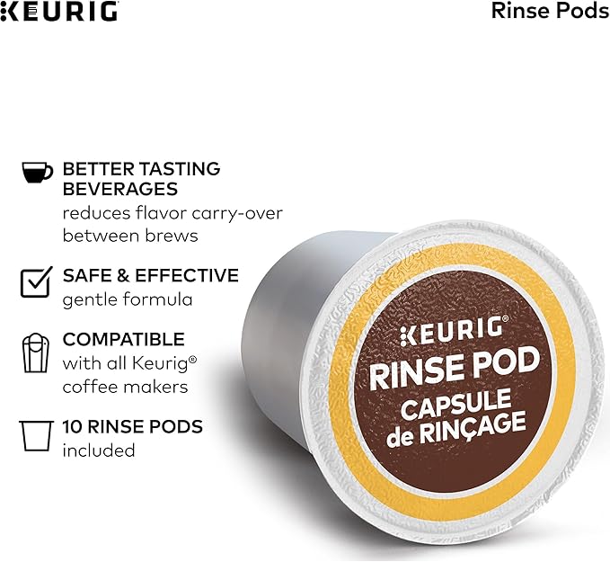 Keurig Brewer Maintenance Kit, Includes Descaling Solution, Water Filter Cartridges & Rinse Pods, Compatible with Keurig Classic/1.0 & 2.0 K-Cup Pod Coffee Makers, 14 count