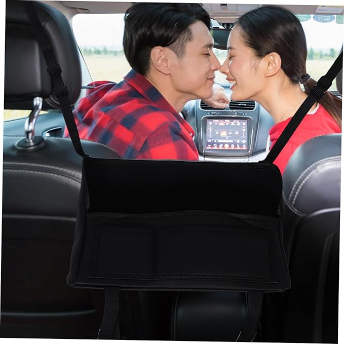 GANAZONO Space Saving Car Storage Bag for Backseat and Center Console Quick Access Organizer for Phones Keys and Essentials