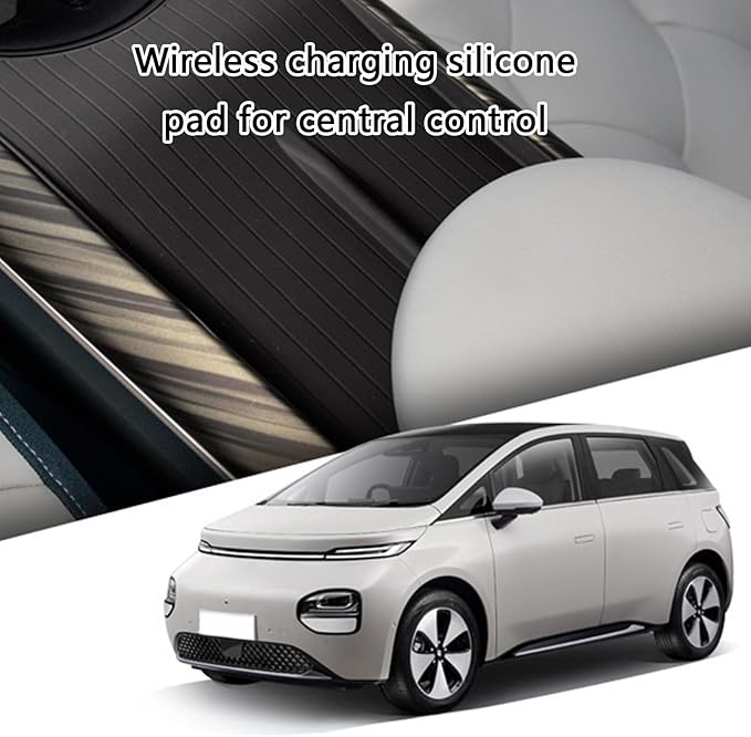 Wireless Chargers Pad Anti Slip Mat for CloudEV Protections Silicone Pad Flexible Pad Easy Use Auto Interior Accessory