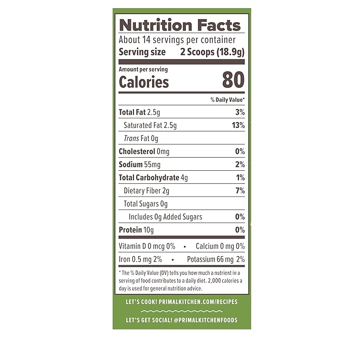 Primal Kitchen Latte Matcha Collagen, 9.33 oz