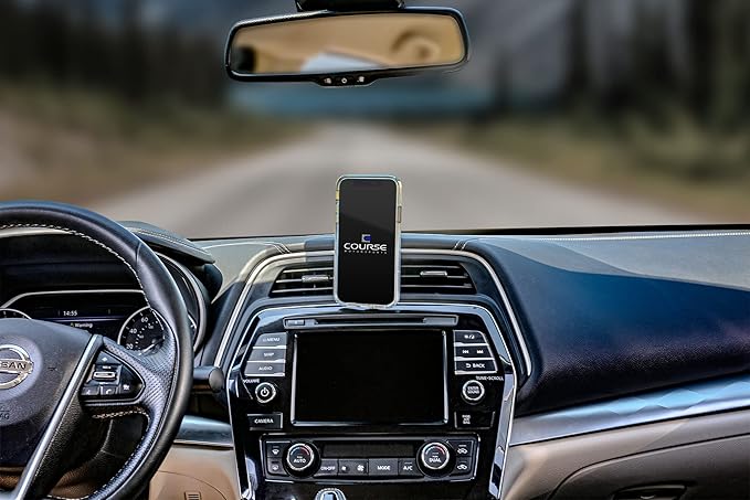 Course Motorsports DirectFit Magnetic Phone Mount and Car Phone Holder for Nissan Maxima (2015-Present) - Magnetic Head