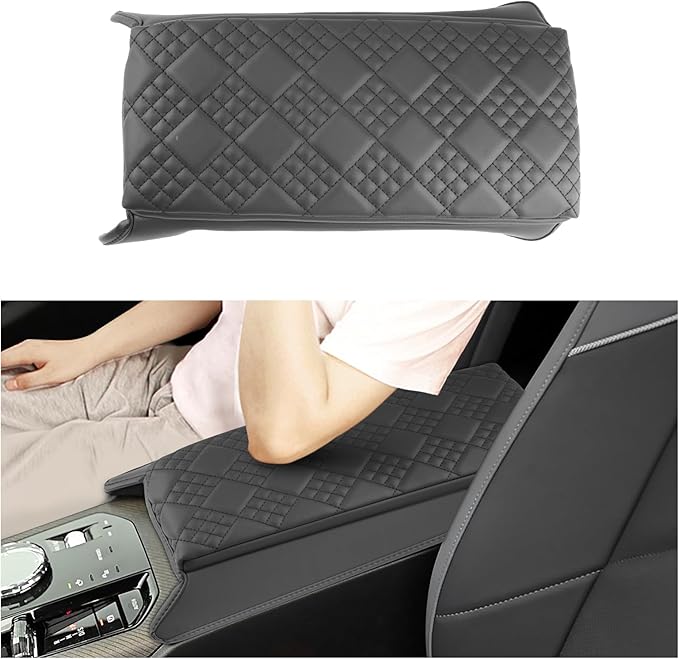 SXCY for 2025 2026 BMW X3 Armrest Cover Pad for 2025 2026 BMW X3 (30 / M50 xDrive) Accessories 2025 2026 X3 Center Console Cover 2025 2026 X3 Middle Console Cover Add Soft Cotton Cushion (Added-Pad)