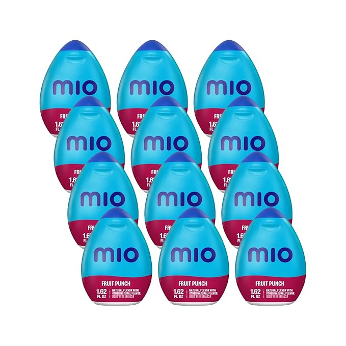 Mio Liquid Water Enhancer, Fruit Punch, 1.62 OZ, 12-Pack