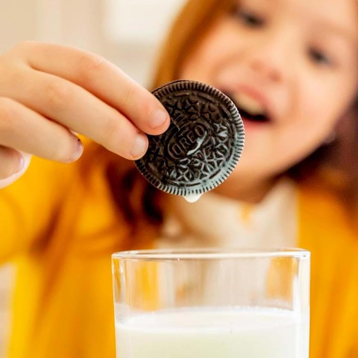 oreo chocolate sandwich cookies, 30 pack, 4 cookies per pack, kosher, snack size
