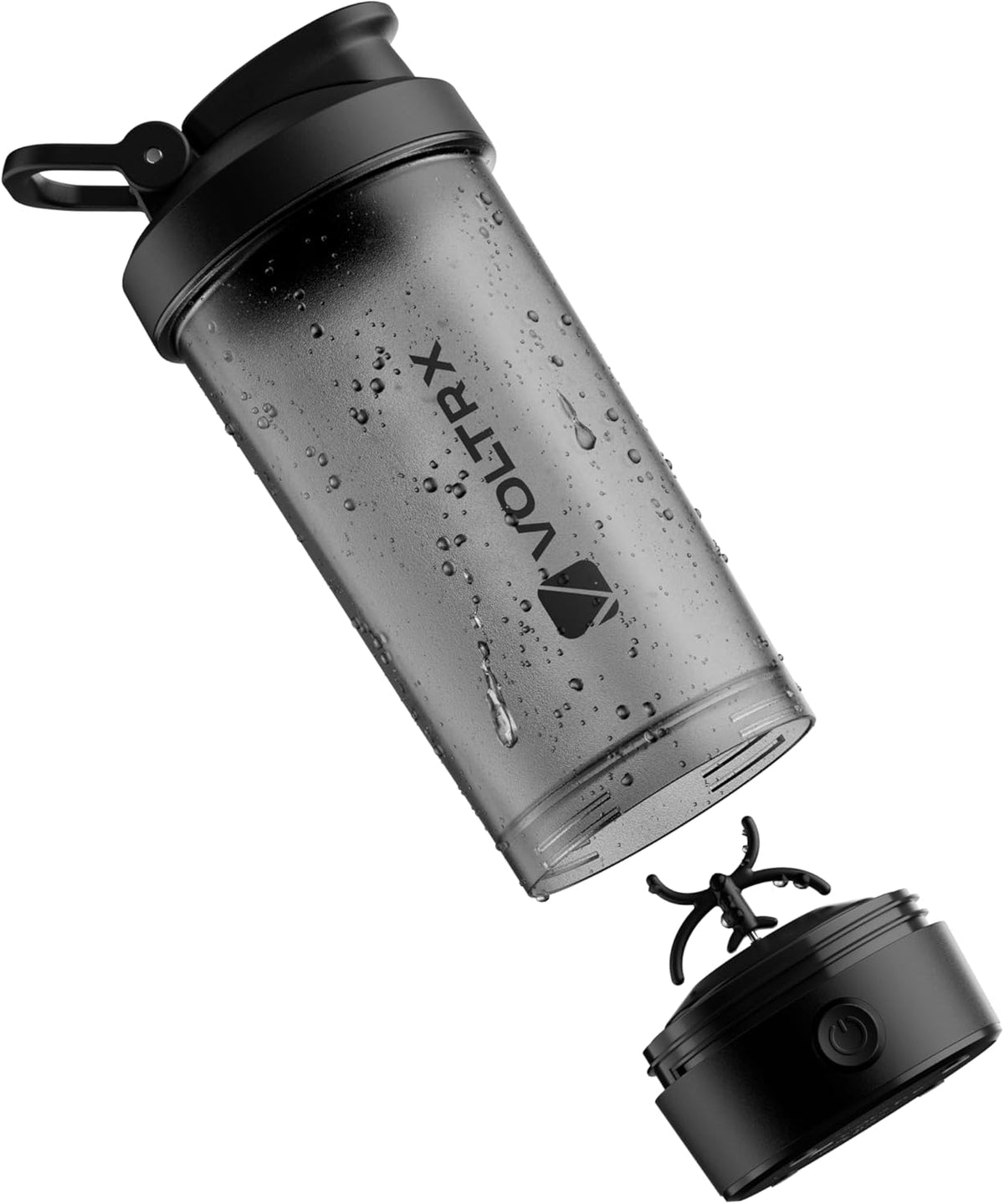 VOLTRX Protein Shaker Bottle, Merger USB C Rechargeable Electric Protein Shake Mixer, Shaker Cups for Protein Shakes and Meal Replacement Shakes, BPA Free, 24oz | USB C Rechargeable, Shaker Cups, for Protein Shakes
