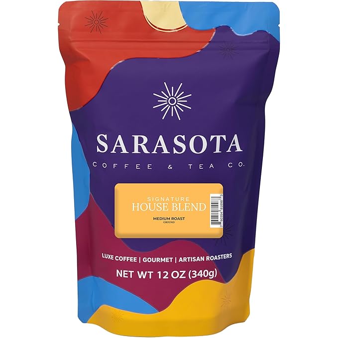 Ground Coffee Breakfast Blend | Medium Roast Coffee | Smooth Low Acid, Mold-Free | Specialty Grade Gourmet Coffee | 12 oz