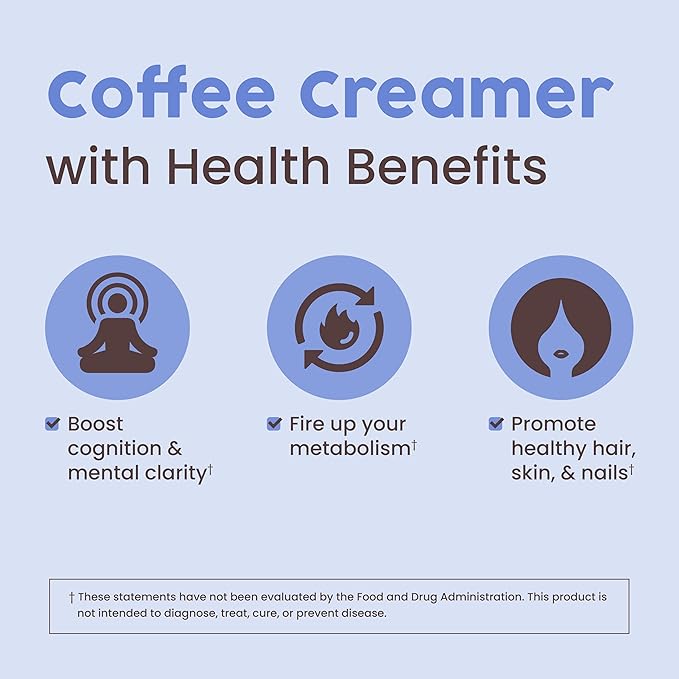 NativePath French Vanilla Keto Coffee Creamer, 20 Servings - Collagen & MCT Oil Powder, Sugar Free, Non-Dairy - Grass-Fed, Monk Fruit Sweetened, Soy & Gluten Free (7.1 oz)