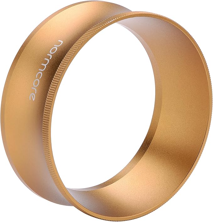 Normcore 54mm Magnetic Dosing Funnel, Espresso Coffee Dosing Ring, 28mm Anodized Aluminum with 6 Neodymium Magnets Fits Breville Sage 54mm Portafilter, Bronze