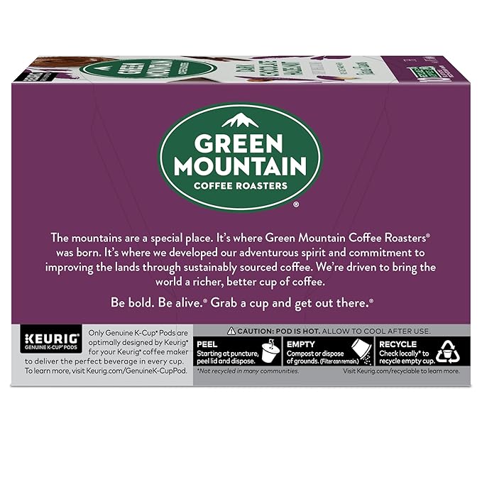 Green Mountain Coffee Roasters Dark Chocolate Hazelnut Coffee, Keurig Single Serve K-Cup Pods, 60 Count
