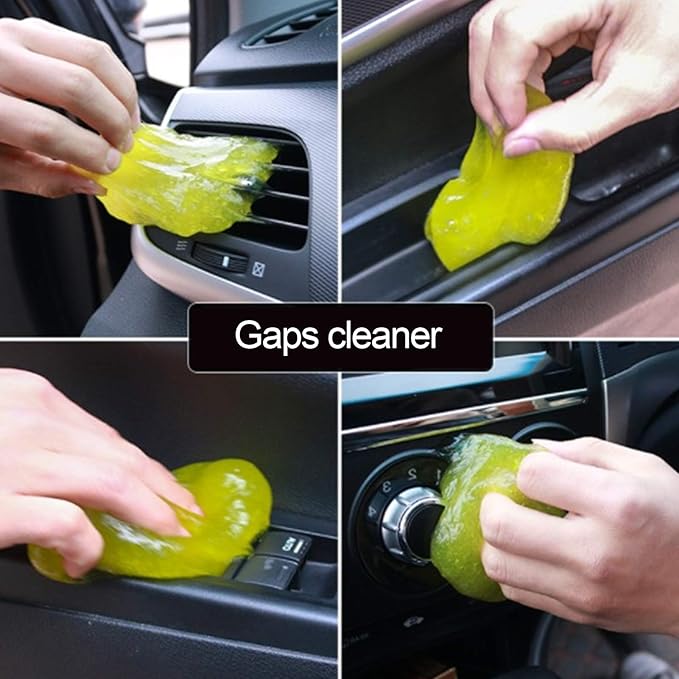 Car Cleaning Gel, 70ML Cleaning Gel, Multifunctional Detail Mud Dust Dirt Remover Supplies for Auto Car Office Home
