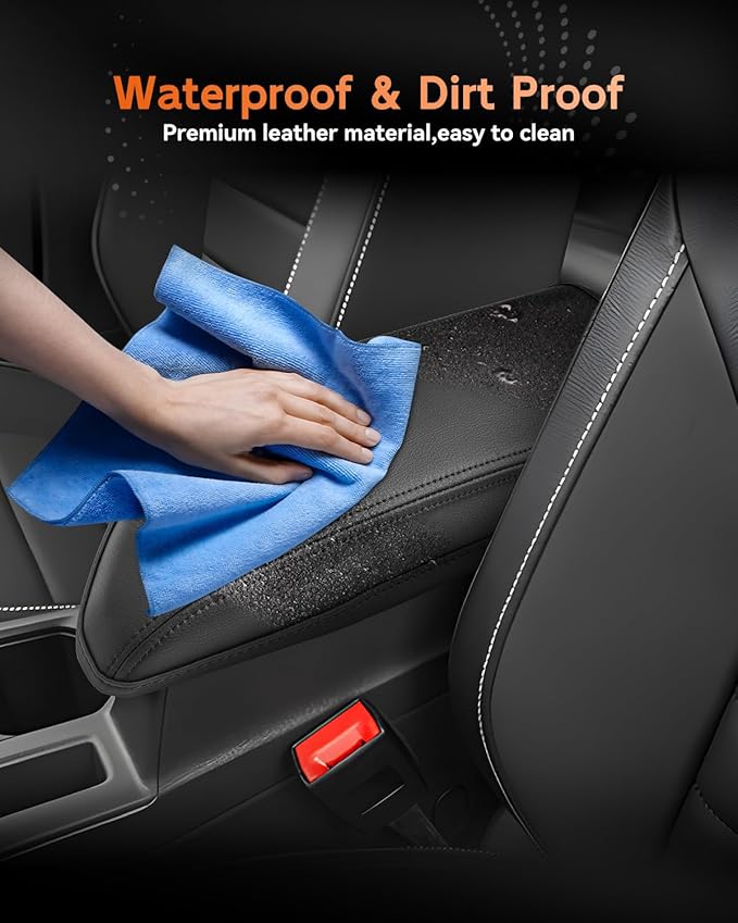 CDEFG for Volkswagen Jetta 2020-2025 2026 Center Console Cover Armrest Box Cover for Jetta (S, Sport, SE, SEL, GLI Autobahn) Accessories Console Arm Rest Protector